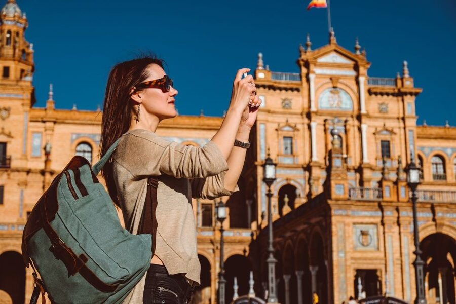 From Costa del Sol & Malaga: Seville Day Trip - From Murillo Gardens into Santa Cruz