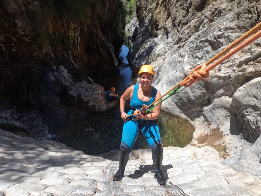 From Estepona: Guadalmina River Guided Canyoning Adventure - Optional jumps, including the 5-meter leap