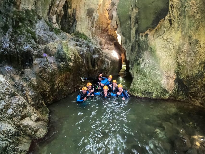 From Estepona: Guadalmina River Guided Canyoning Adventure - Guides who keep the mood relaxed