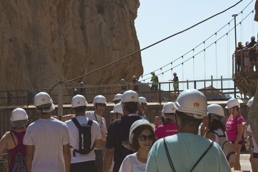 From Málaga: Caminito del Rey Full-Day Tour - From Maria Zambrano station to the reservoir