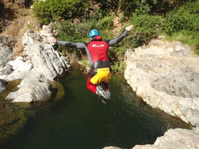 Guadalmina River Guided Canyoning Adventure
