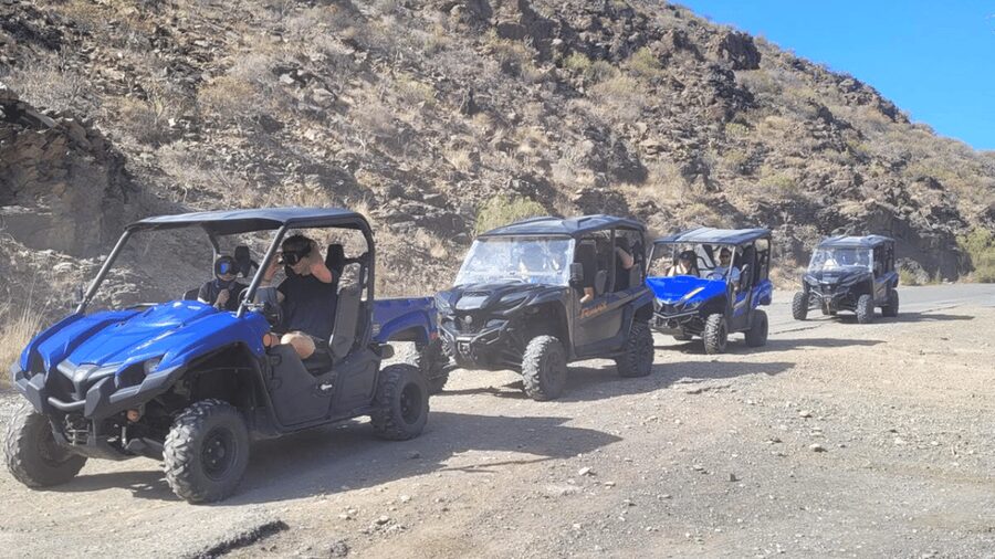 From Maspalomas: Volcanic Landscapes 4-Seater Buggy Tour - Rocky tracks, sand, and volcanic views