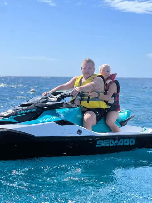 From Morro Jable: Jet Ski Adventure Tour (without license) - The launch: briefing, boat, and first controls