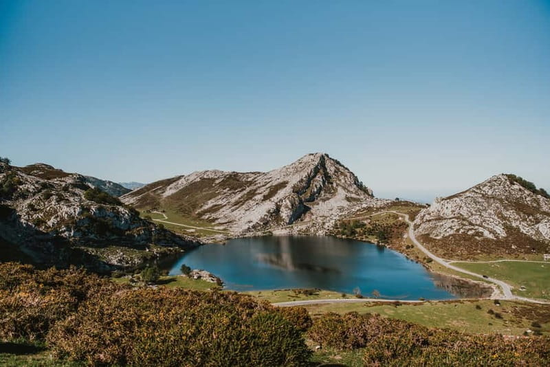 From Oviedo: Covadonga, Cangas de Onís, and Lastres Tour - Covadonga Basilica and the Holy Cave