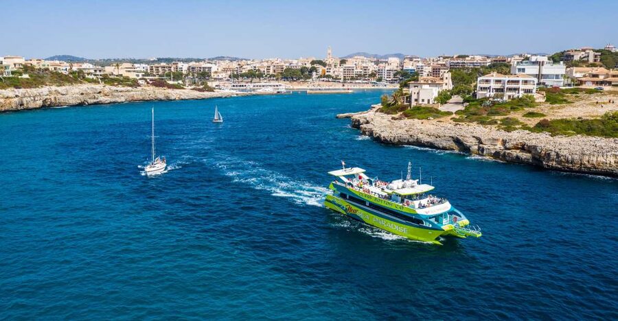 From Porto Cristo: East Coast Glass-Bottom Boat Trip - The glass-bottom question