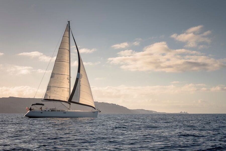 From Puerto de Mogán: Sailboat Trip with Food and Drinks - A longer coastal run and the lunch break