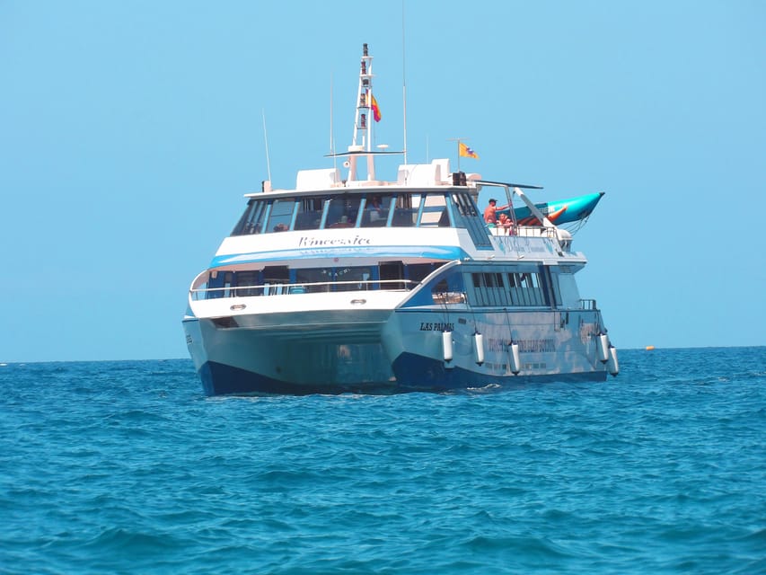 From Puerto Rico: Boat trip along the coast w/ Food & Drinks - Banana boats, caves, and paid water sports