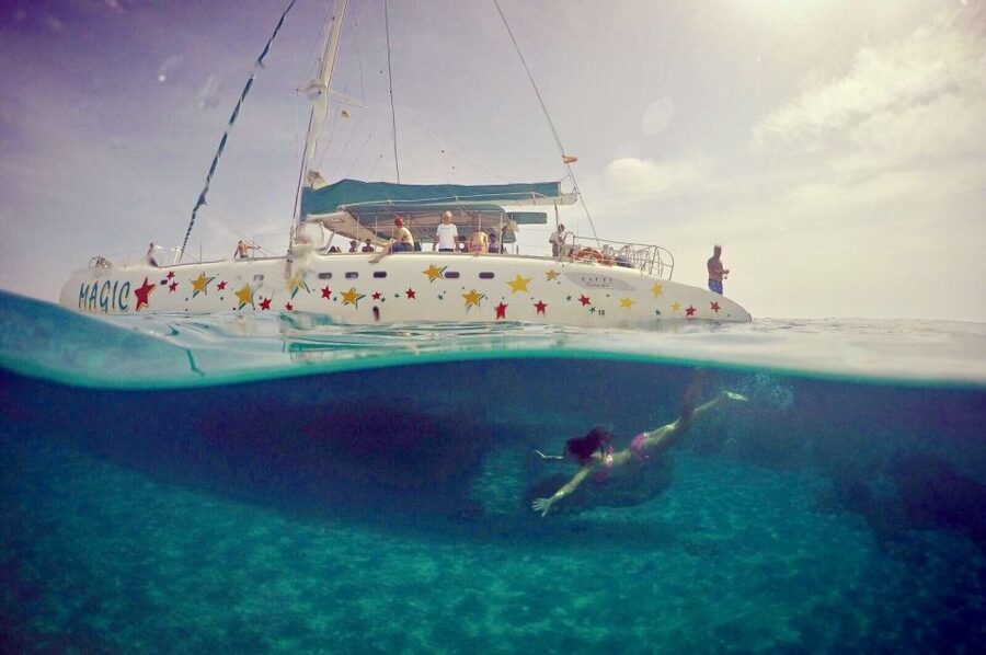 From Roses: Catamaran Cruise to Cap de Creus - The cove stop: Cala Culip, Cala Guillola, or Cala Bona
