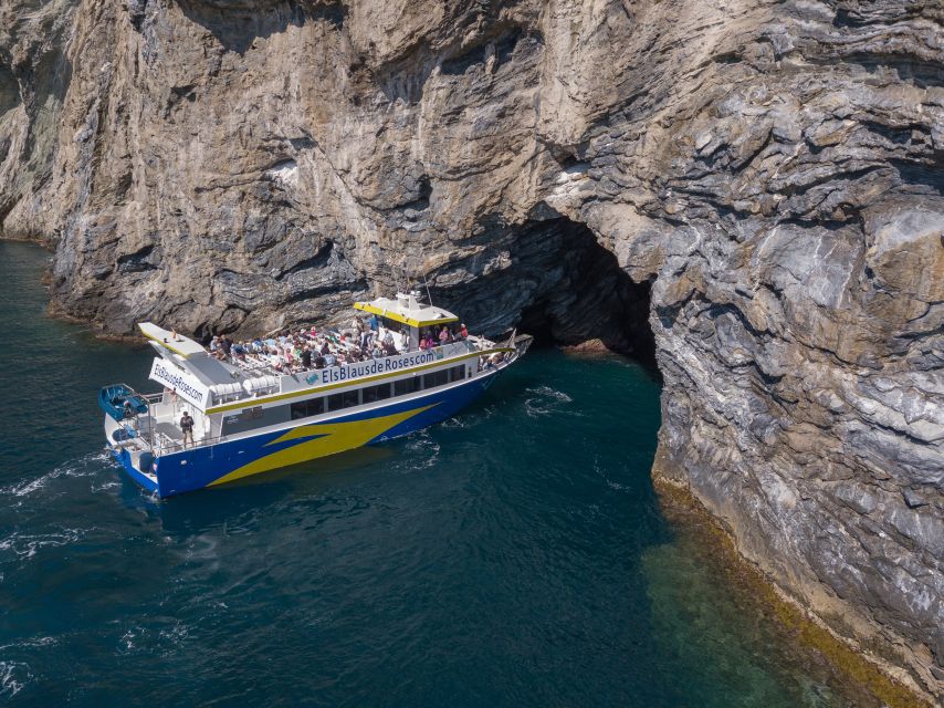 From Roses: Costa Brava Boat Tour to Cadaqués - The boat, audio guide, and onboard comfort