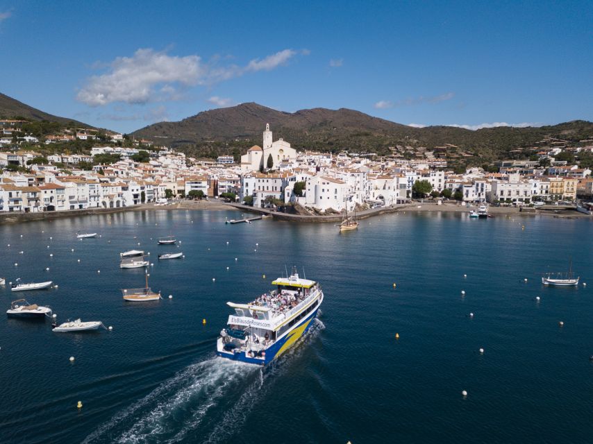 From Roses: Costa Brava Boat Tour to Cadaqués - From Roses past Cape Norfeu and the coastal cliffs