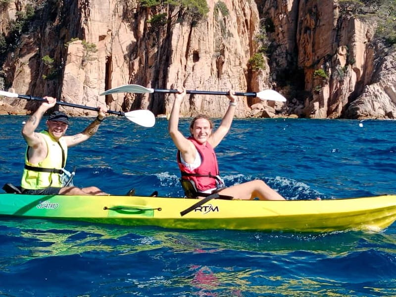 From Sant Feliu de Guíxols: Kayak and Snorkel in Costa Brava - Learning the basics before you paddle out