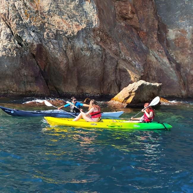 From Sant Feliu de Guíxols: Kayak and Snorkel in Costa Brava - What the $34 price really covers