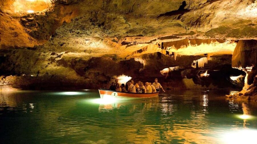 From Valencia: Caves of San José Guided Tour & Boat Ride - Leaving Valencia by air-conditioned bus