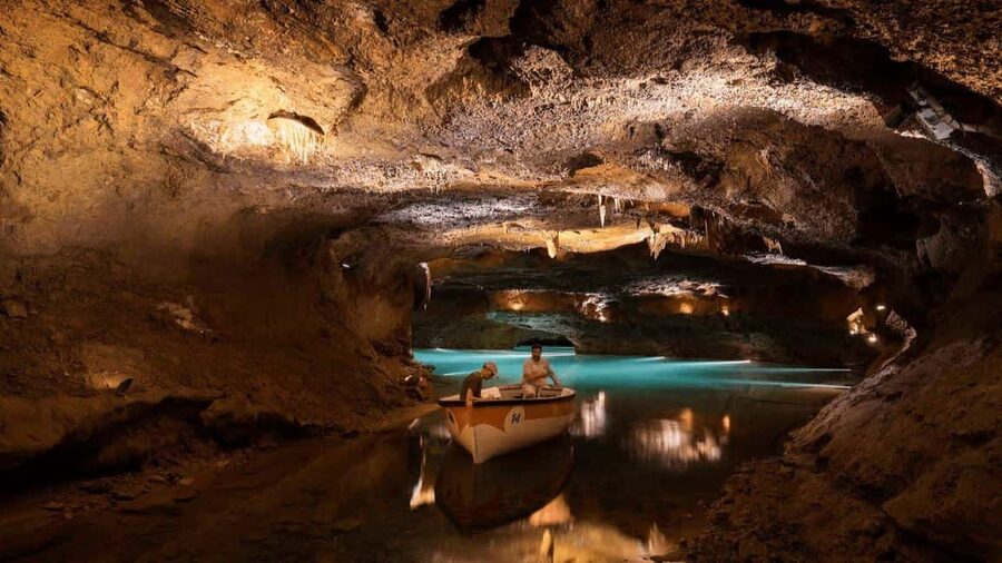 From Valencia: Caves of San José Guided Tour & Boat Ride - From the river to the dry gallery