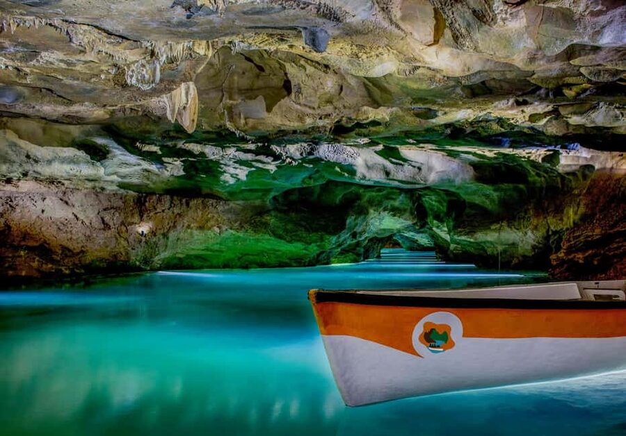 From Valencia: Caves of San José Guided Tour & Boat Ride - How much time you really get outside