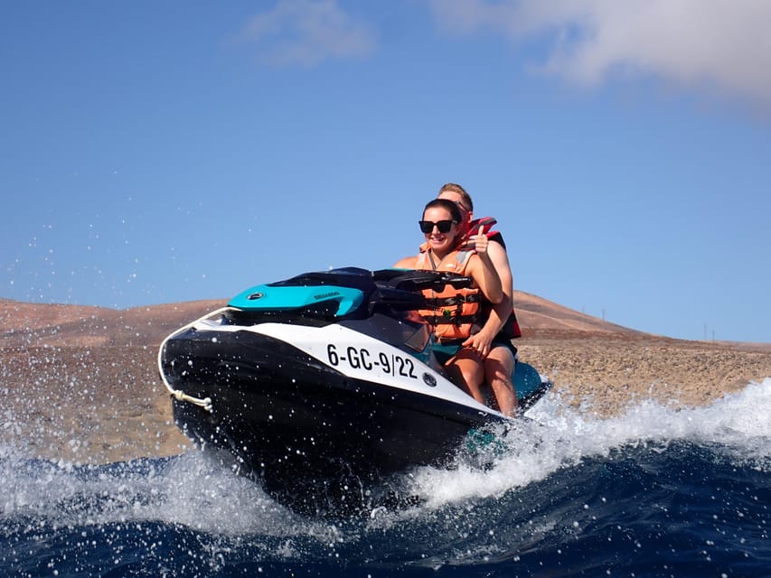 Fuerteventura : 30 minute JetSki Rental without licence - Seeing Morro Jable from the water