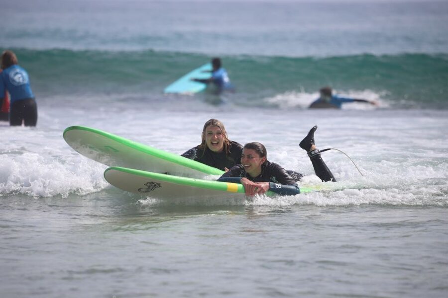 Fuerteventura : Corralejo Surf Lesson - Who will enjoy this lesson most?