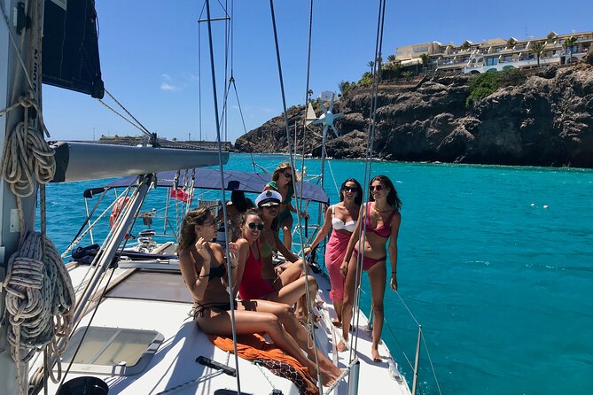 Fuerteventura Sailing Trip from Morro Jable - Playa de Sotavento de Jandía and the Swim Stop