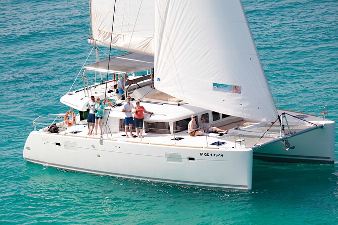 Fuerteventura: Small-Group Magic Deluxe Catamaran Cruise - Leaving Morro Jable for Fuerteventura’s southern coast