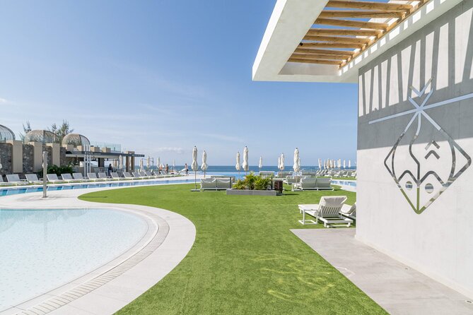 Full Day Ticket at Perchel Beach Club with Lunch - Hammocks, children, and families