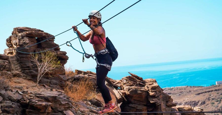 Gran Canaria: Guided Via Ferrata Excursion - Key points at a glance