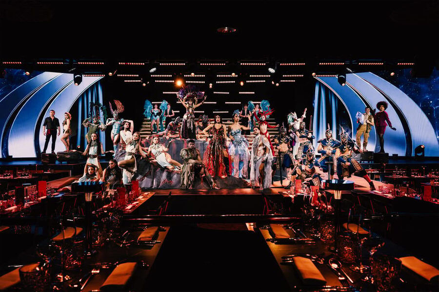 Gran Canaria: Origen Dinner Show at Sala Scala - What happens during the four acts