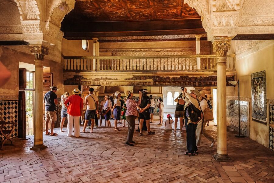 Granada: Alhambra and Nasrid Palaces Entry Ticket - Walking, stairs, strollers, and clothing rules