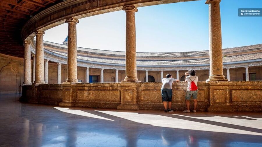 Granada: Alhambra Gardens and Generalife Ticket - The Alcazaba and its sand-colored towers