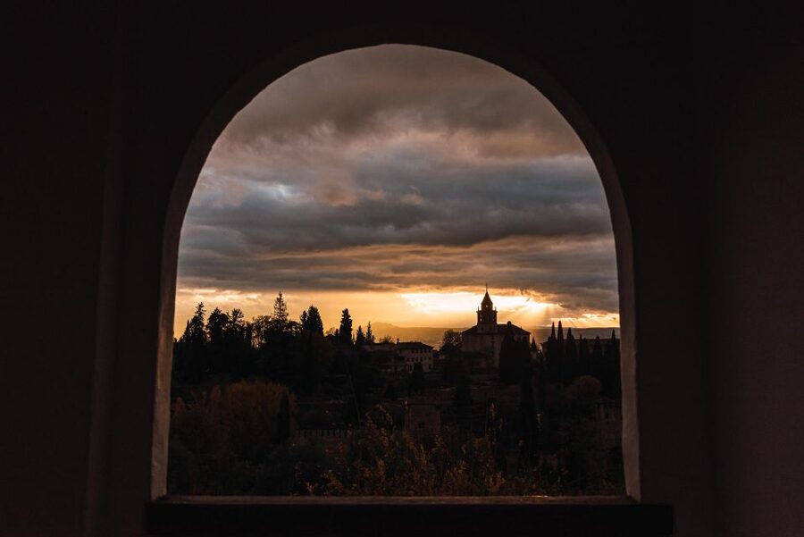 Granada: Alhambra Night Visit Entry Ticket - Charles V Palace adds a sharp change of style