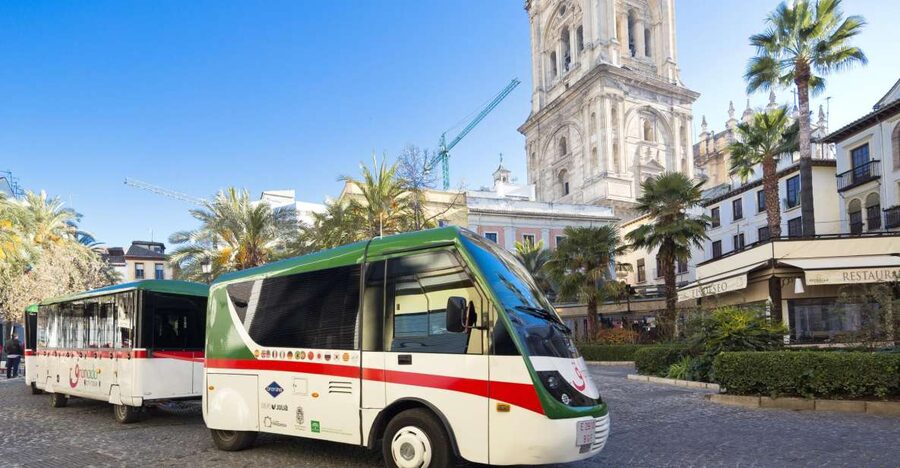 Granada City Train 1 or 2-Day Hop-On Hop-Off Ticket - Plaza Nueva and the lower historic center