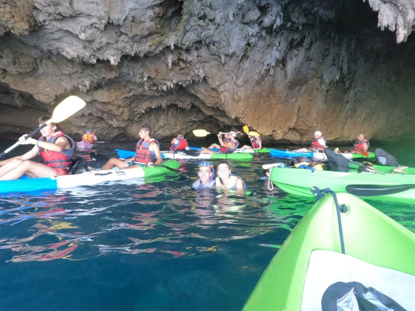 Granadella: Caló, Cova Llop Marí, and Ambolo Kayak Trip - A second look at the coves before Ambolo