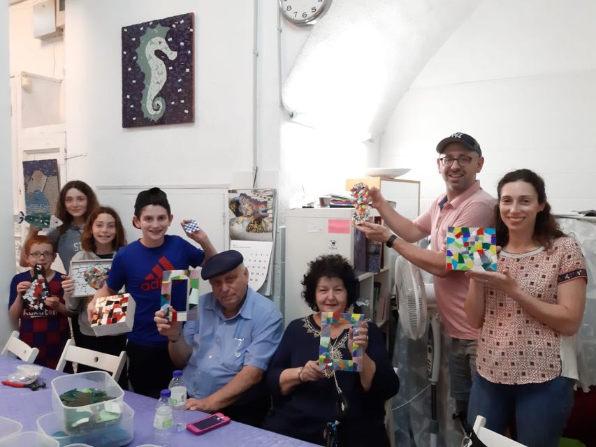 Guided Gaudí’s Trencadís Mosaic Workshop in Barcelona - Picking a design you can finish