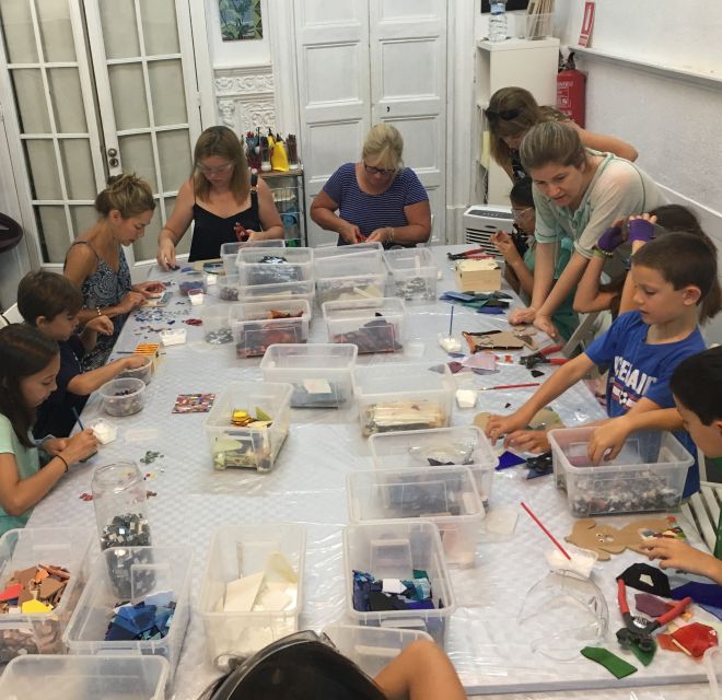 Guided Gaudí’s Trencadís Mosaic Workshop in Barcelona - What happens during the workshop