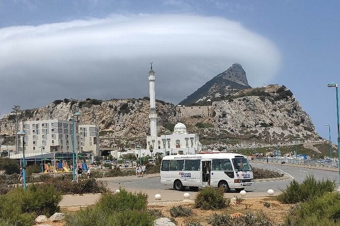 Historic Gibraltar Rock and St Michael's Cave Tour from Seville - Riding up the Rock of Gibraltar