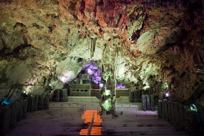 Historic Gibraltar Rock and St Michael's Cave Tour from Seville - The two-guide structure and group experience