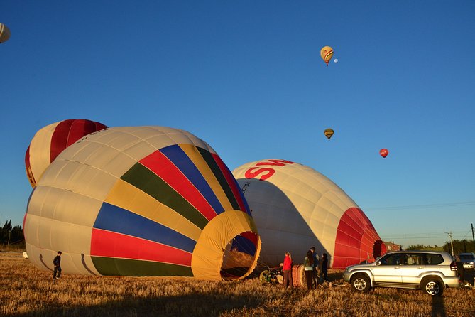 Hot Air Balloon Flight Over Segovia or Toledo - Hotel pickup from Madrid and time in the city