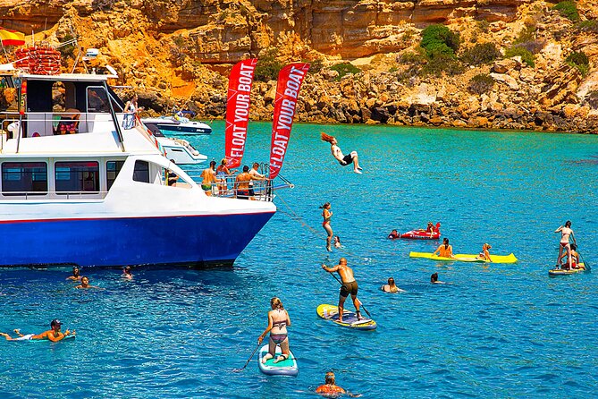 Ibiza Beach Hopping Cruise with Paddleboards, Drinks and Food 6h - Starting from San Antonio for a west-coast day