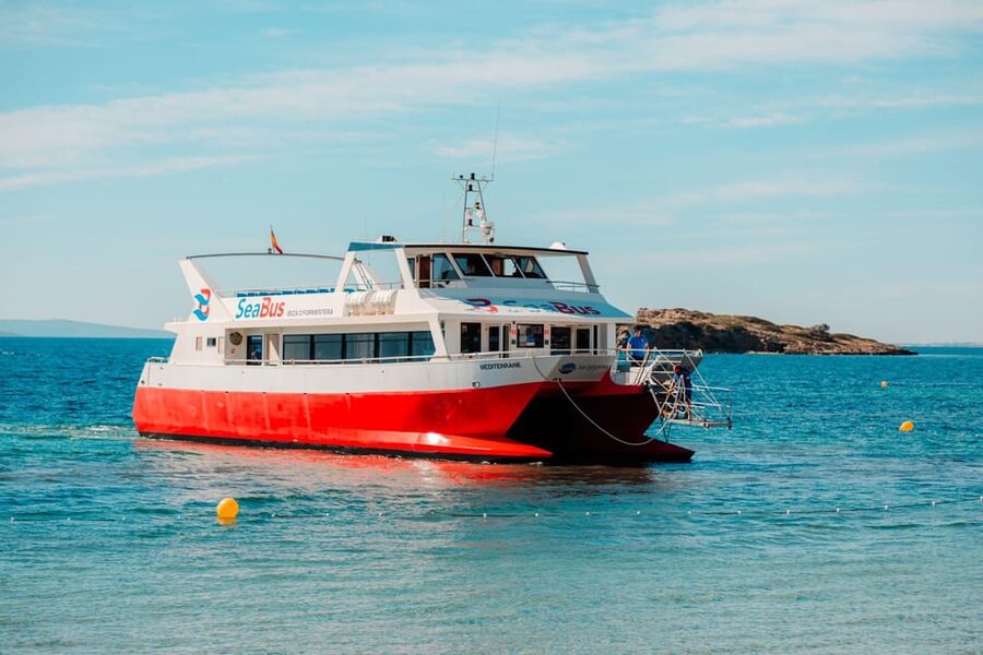 Ibiza: Figueretas Round-Trip Transfer to Formentera - The short Playa d’en Bossa pickup