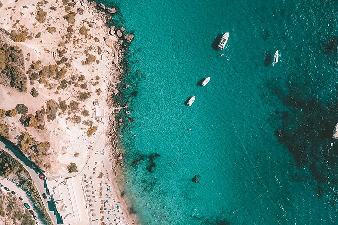 Ibiza & Formentera Private Catamaran Full-Day Sailing Tour - Lunch and white sand at Ses Illetes