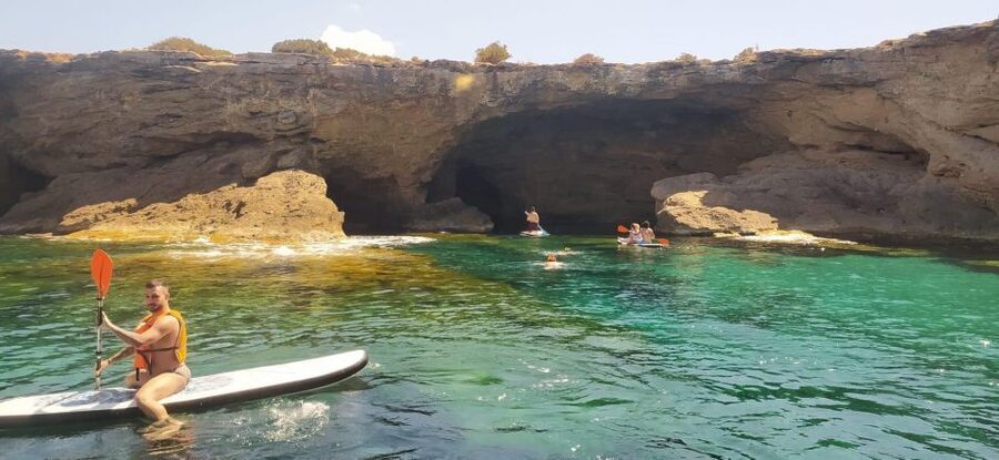 Ibiza: Sea Caves & Coves Snorkeling Paddle Boarding Tour - The sunset version: worth paying attention to