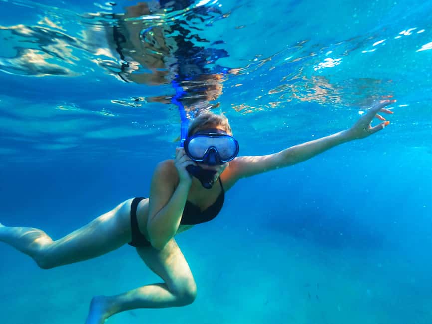 Ibiza: Snorkeling and SUP Paddle, Beach and Cave Boat Tour - Three hours along Ibiza’s west coast