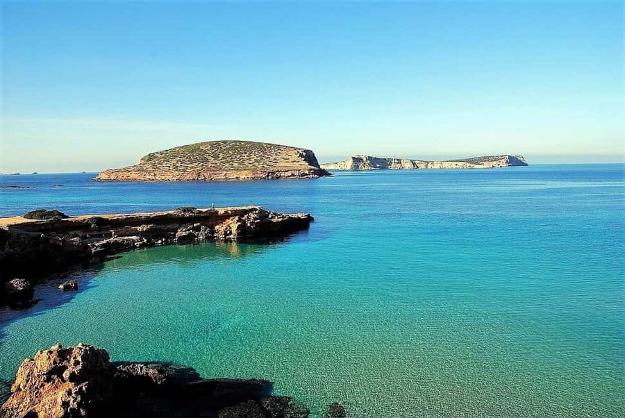 Ibiza: Snorkeling and SUP Paddle, Beach and Cave Boat Tour - What is included for $68