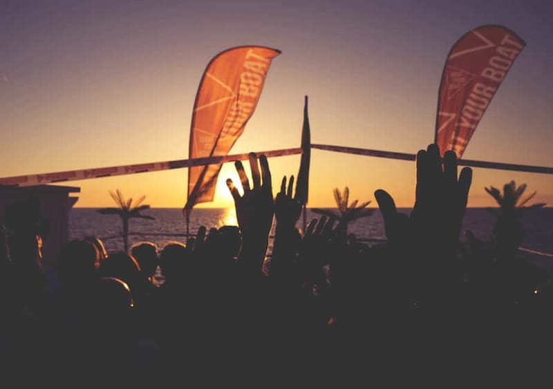 Ibiza: Sunset Boat Party Cruise with DJs with 2 Clubs - Three hours along Ibiza’s west coast