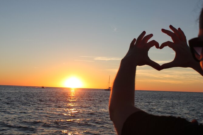Ibiza Sunset Snorkeling Beach and Cave Tour - San Antonio Bay and the first swim