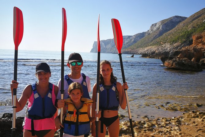 Kayak Dénia "Cova Tallada" + Snorkeling + Speleology - Snorkeling beside the marine reserve
