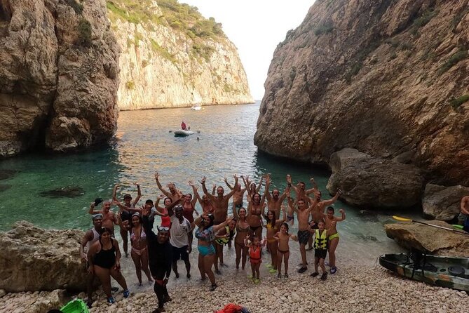 Kayak excursion in Jávea, Cala Granadella (Snorkeling) Caló, llop marí, ambolo - What is included, and what the package really means