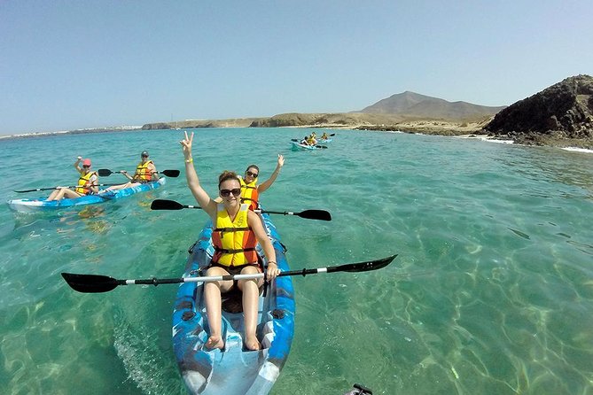 Kayak & Snorkelling in Papagayo - Paddling Along Lanzarote’s Volcanic Coast