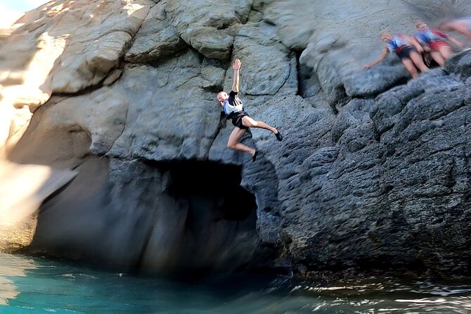 Kayaking Adventure Route with Snorkeling in Mogan Caves - The paddle along the Mogan Cliffs