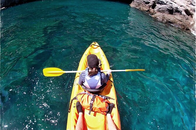 Kayaking Adventure Route with Snorkeling in Mogan Caves - Swimming through caves and the possible cliff jump