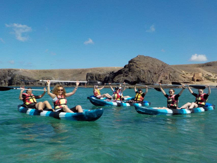 Lanzarote: Kayak and Snorkelling at Papagayo Beach - Why Papagayo works so well from a kayak